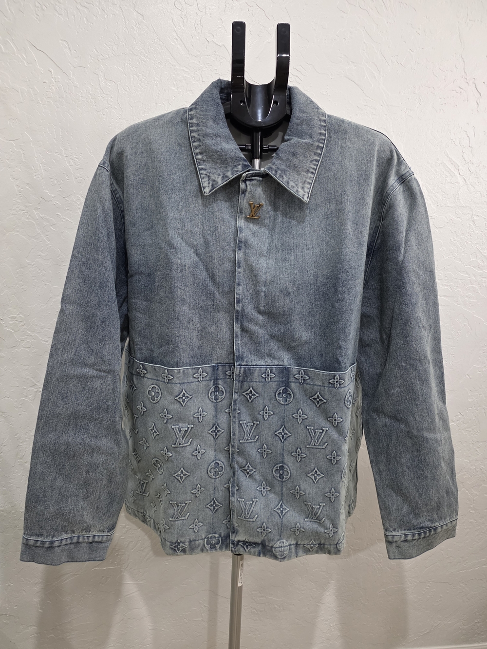 Men's Blue Denim Monogram Jacket - Louis Vuitton